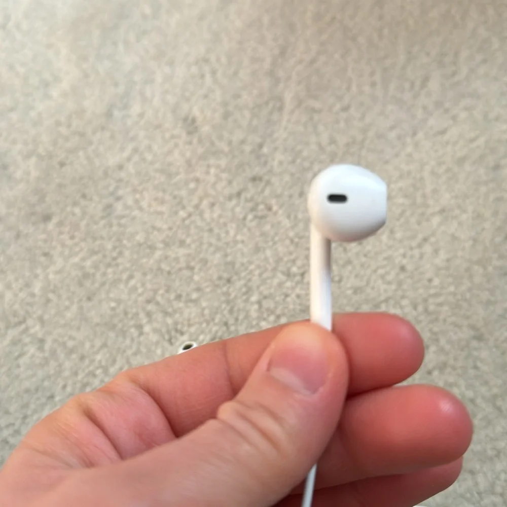Apple Earbuds with lightening connection